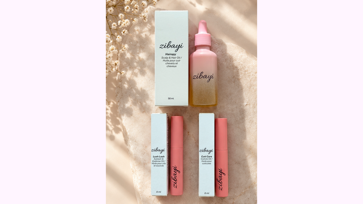The Essential Trio — Hair, Eyelash, Eyebrow, and Cuticle Oil Set